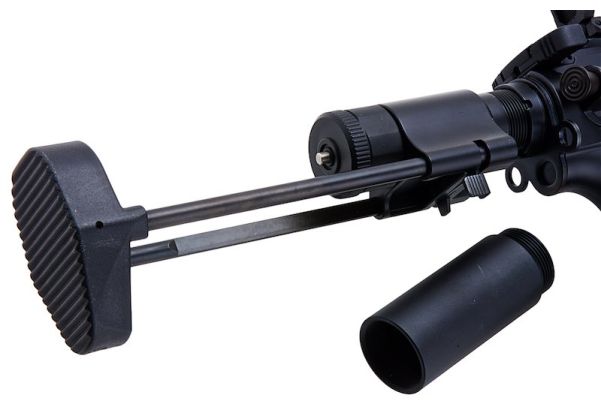 EMG Daniel Defense DDM4 PDW (.300 BLK) エアソフト電動ライフル (CYMA プラチナシリーズ) - ブラック-AIRSOFT GOGO エアガン・サバゲー用品通販