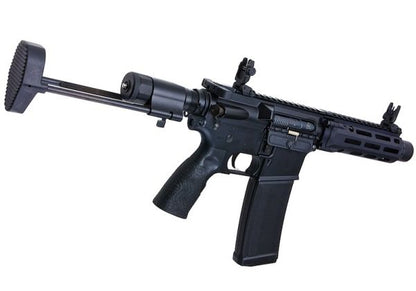 EMG Daniel Defense DDM4 PDW (.300 BLK) エアソフト電動ライフル (CYMA プラチナシリーズ) - ブラック-AIRSOFT GOGO エアガン・サバゲー用品通販