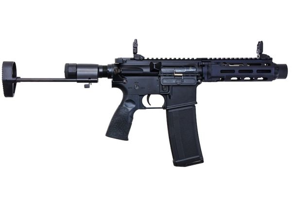 EMG Daniel Defense DDM4 PDW (.300 BLK) エアソフト電動ライフル (CYMA プラチナシリーズ) - ブラック-AIRSOFT GOGO エアガン・サバゲー用品通販