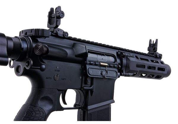 EMG Daniel Defense DDM4 PDW (.300 BLK) エアソフト電動ライフル (CYMA プラチナシリーズ) - ブラック-AIRSOFT GOGO エアガン・サバゲー用品通販