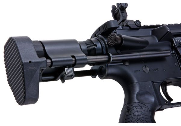 EMG Daniel Defense DDM4 PDW (.300 BLK) エアソフト電動ライフル (CYMA プラチナシリーズ) - ブラック-AIRSOFT GOGO エアガン・サバゲー用品通販