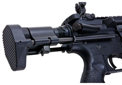 EMG Daniel Defense DDM4 PDW (.300 BLK) エアソフト電動ライフル (CYMA プラチナシリーズ) - ブラック-AIRSOFT GOGO エアガン・サバゲー用品通販