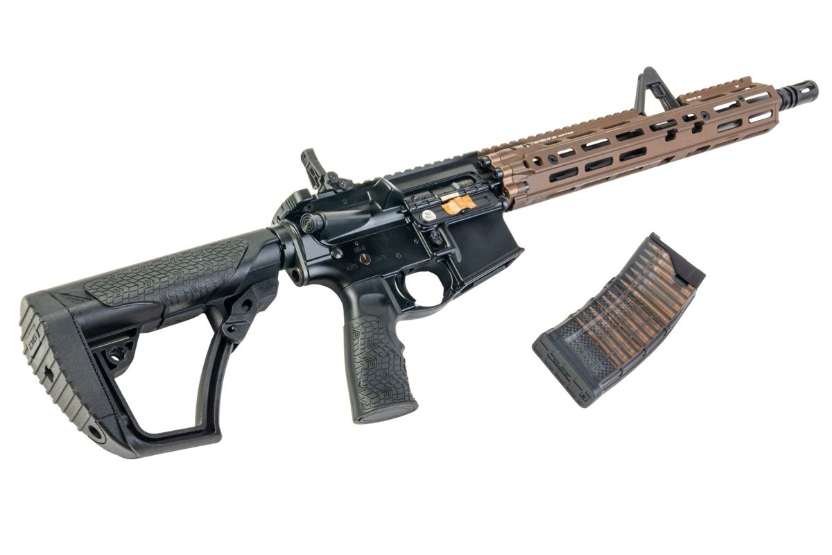 EMG Daniel Defense DDM4 RIII FSP GBB エアソフト M4 ライフル (CYMA CGS システム) - ツートンカラー-AIRSOFT GOGO エアガン・サバゲー用品通販