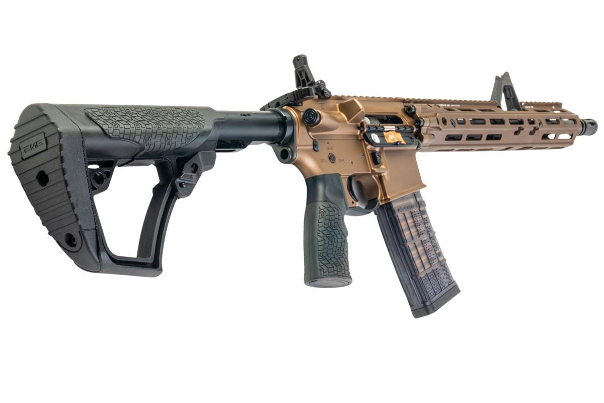 EMG Daniel Defense DDM4 RIII GBB エアソフト M4 ライフル (CYMA CGS システム) - ブロンズ-AIRSOFT GOGO エアガン・サバゲー用品通販