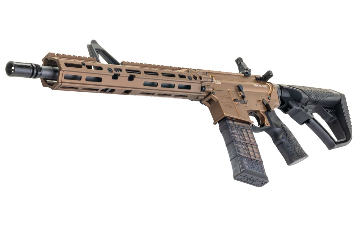 EMG Daniel Defense DDM4 RIII GBB エアソフト M4 ライフル (CYMA CGS システム) - ブロンズ-AIRSOFT GOGO エアガン・サバゲー用品通販
