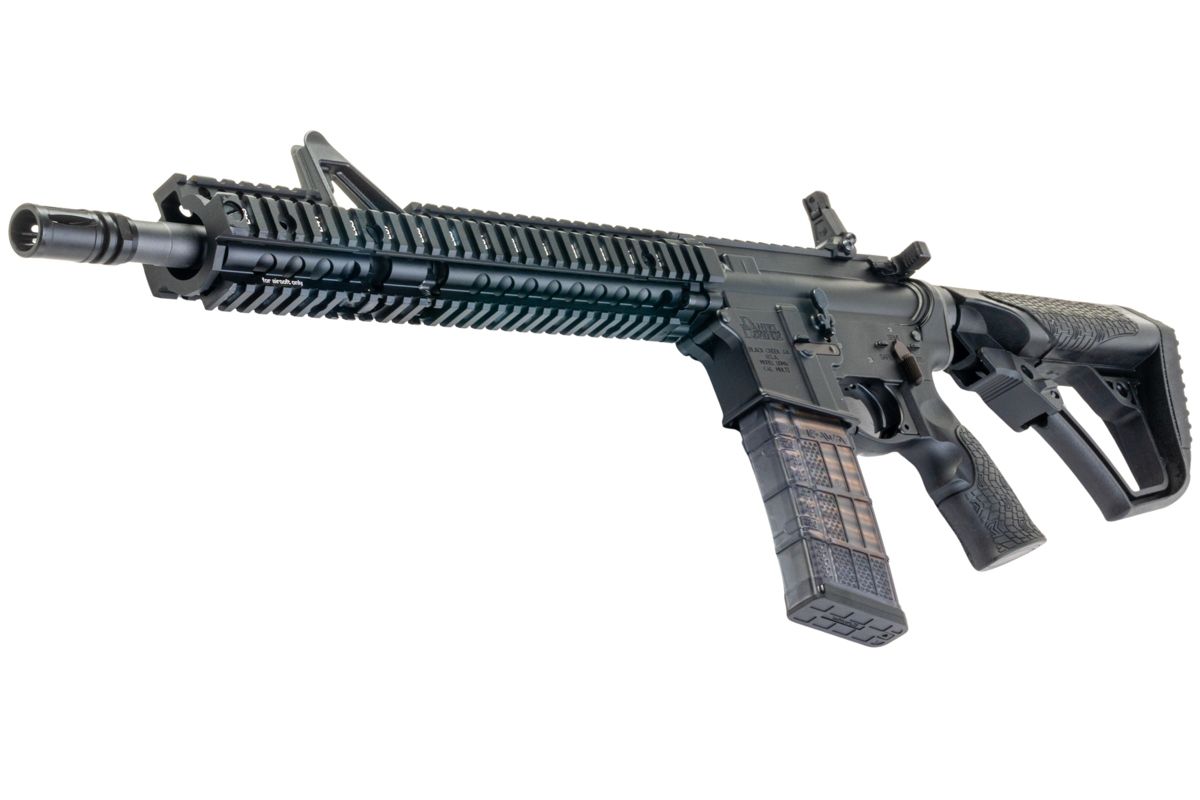 EMG Daniel Defense DDM4A1 FSP GBB エアソフト M4 ライフル (CYMA CGS システム) - ブラック-AIRSOFT GOGO エアガン・サバゲー用品通販