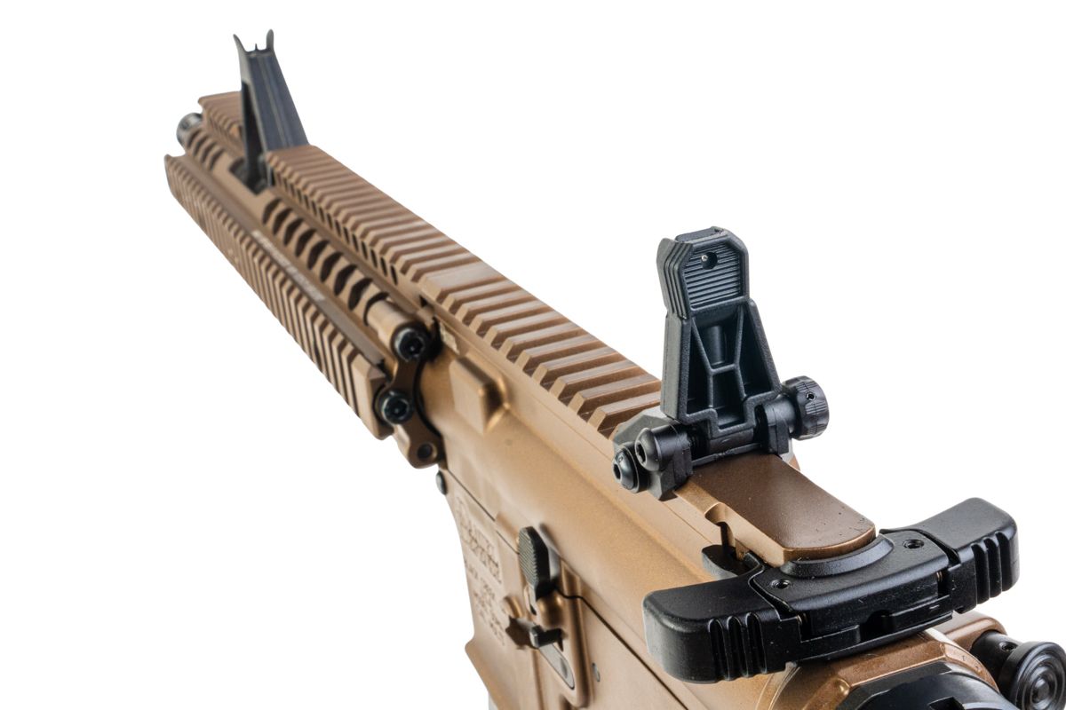 EMG Daniel Defense DDM4A1 FSP GBB エアソフト M4 ライフル (CYMA CGS システム) - ブロンズ-AIRSOFT GOGO エアガン・サバゲー用品通販