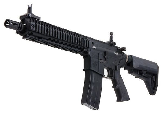EMG Daniel Defense MK18 GBBR エアソフト M4 (9インチ) - BK (by King Arms) - Colt ライセンス商品-AIRSOFT GOGO エアガン・サバゲー用品通販