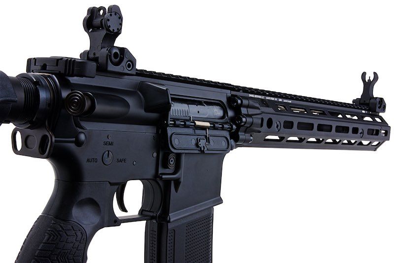 EMG Daniel Defenseライセンス取得済み M4A1 RIII 14.5インチ エアソフト M4 AEGライフル（CYMAプラチナシリーズ） - ブラック-AIRSOFT GOGO エアガン・サバゲー用品通販