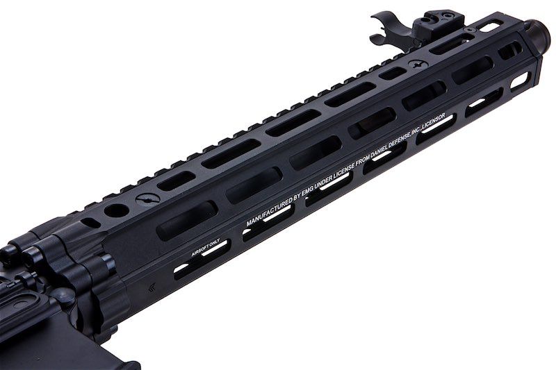 EMG Daniel Defenseライセンス取得済み M4A1 RIII 14.5インチ エアソフト M4 AEGライフル（CYMAプラチナシリーズ） - ブラック-AIRSOFT GOGO エアガン・サバゲー用品通販
