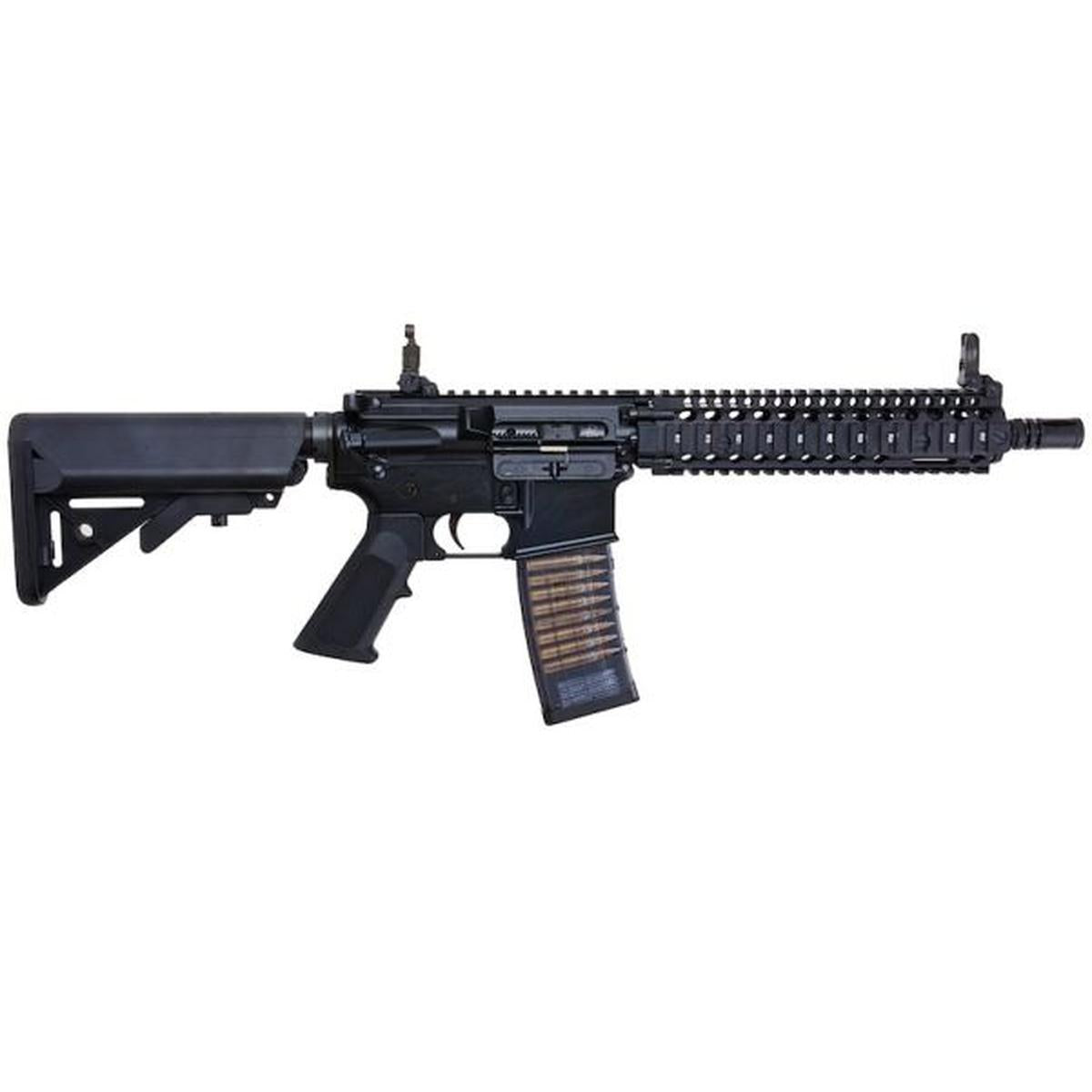 EMG ダニエル ディフェンス DD MK18 エアソフト GBB ライフル (CGS システム) - ブラック-AIRSOFT GOGO エアガン・サバゲー用品通販