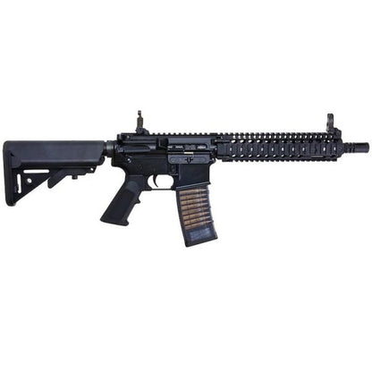 EMG ダニエル ディフェンス DD MK18 エアソフト GBB ライフル (CGS システム) - ブラック-AIRSOFT GOGO エアガン・サバゲー用品通販