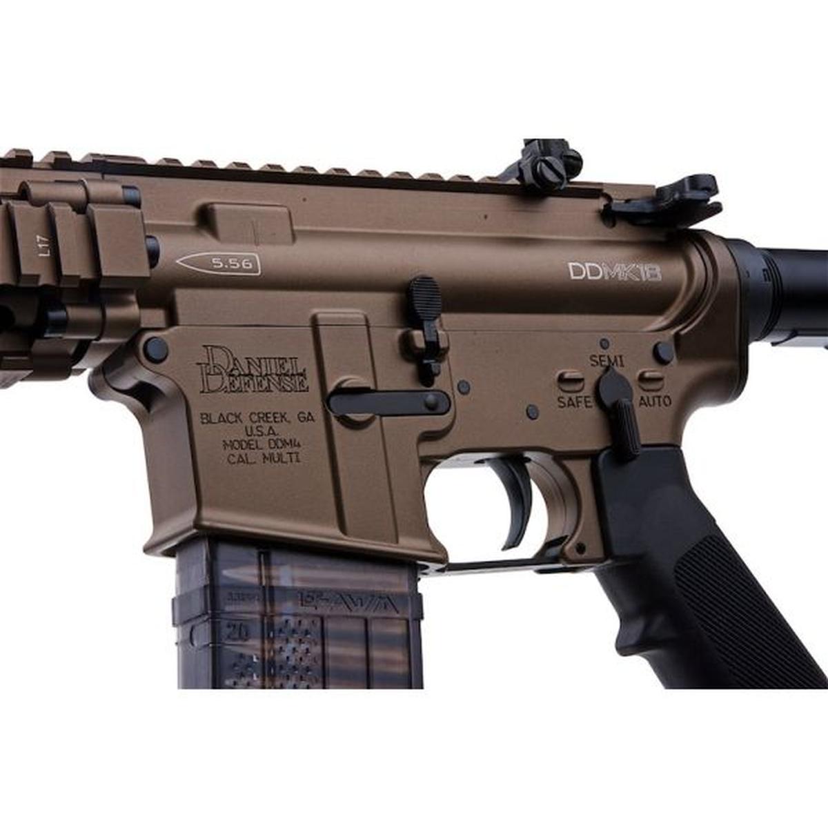 EMG ダニエル ディフェンス DD MK18 エアソフト GBB ライフル (CGS システム) - FDE-AIRSOFT GOGO エアガン・サバゲー用品通販