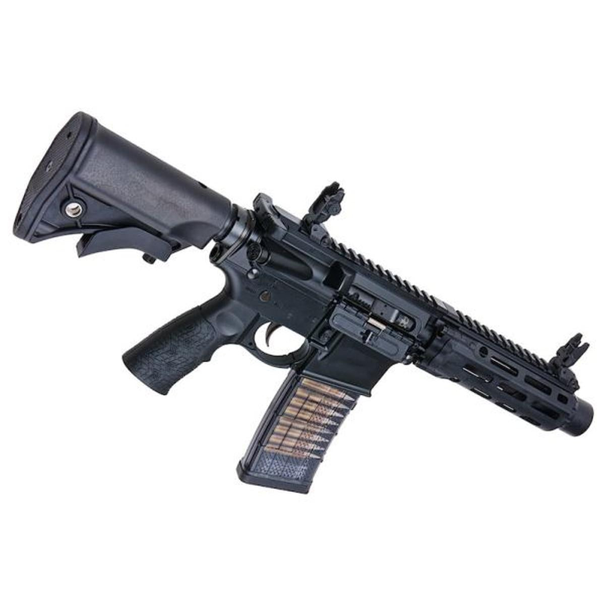 EMG ダニエル ディフェンス DDM4 PDW エアソフト GBB ライフル (CYMA CGS システム) - ブラック-AIRSOFT GOGO エアガン・サバゲー用品通販