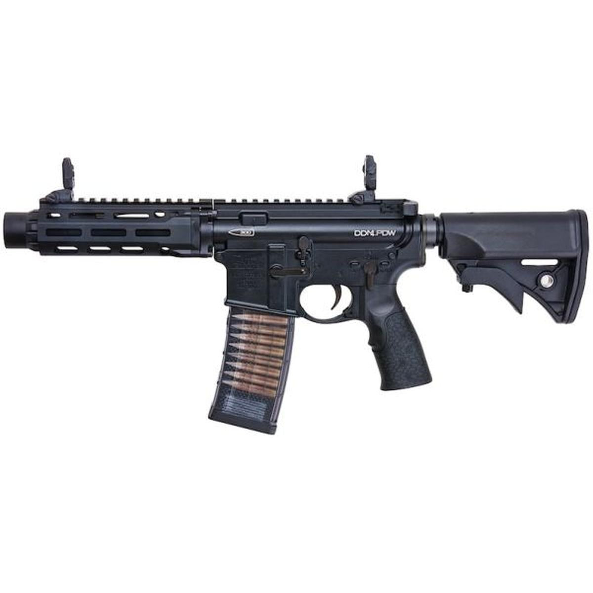 EMG ダニエル ディフェンス DDM4 PDW エアソフト GBB ライフル (CYMA CGS システム) - ブラック-AIRSOFT GOGO エアガン・サバゲー用品通販