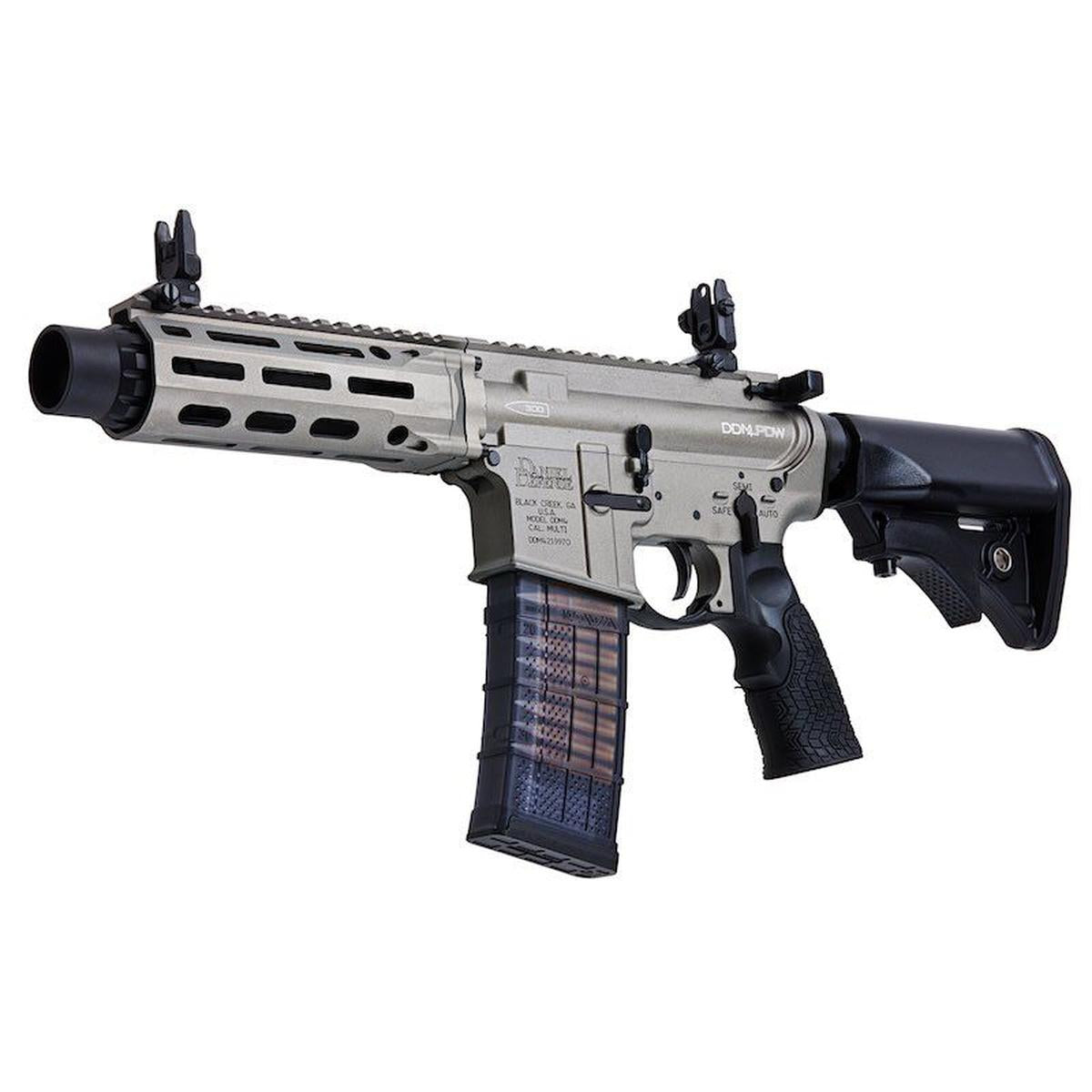 EMG ダニエル ディフェンス DDM4 PDW GBB ライフル (CYMA CGS システム) - シルバー-AIRSOFT GOGO エアガン・サバゲー用品通販