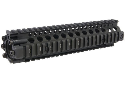 EMG ダニエルディフェンス 9.5インチ M4A1 RIS II エアソフトハンドガード (CNCアルミニウム / アルミ) - ブラック-AIRSOFT GOGO エアガン・サバゲー用品通販