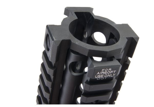 EMG ダニエルディフェンス 9.5インチ M4A1 RIS II エアソフトハンドガード (CNCアルミニウム / アルミ) - ブラック-AIRSOFT GOGO エアガン・サバゲー用品通販