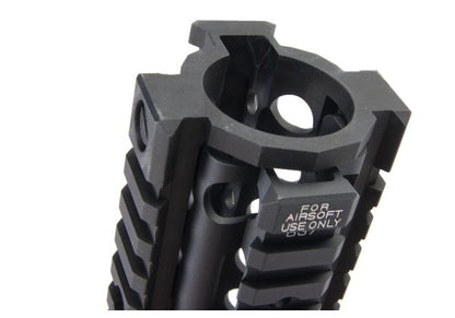 EMG ダニエルディフェンス 9.5インチ M4A1 RIS II エアソフトハンドガード (CNCアルミニウム / アルミ) - ブラック-AIRSOFT GOGO エアガン・サバゲー用品通販