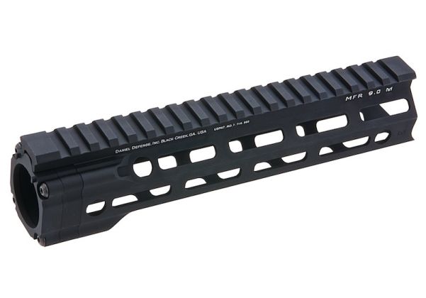 EMG ダニエル・ディフェンス MFR 9.0 M-Lok ハンドガード M4シリーズ用 - ブラック (APS製)-AIRSOFT GOGO エアガン・サバゲー用品通販