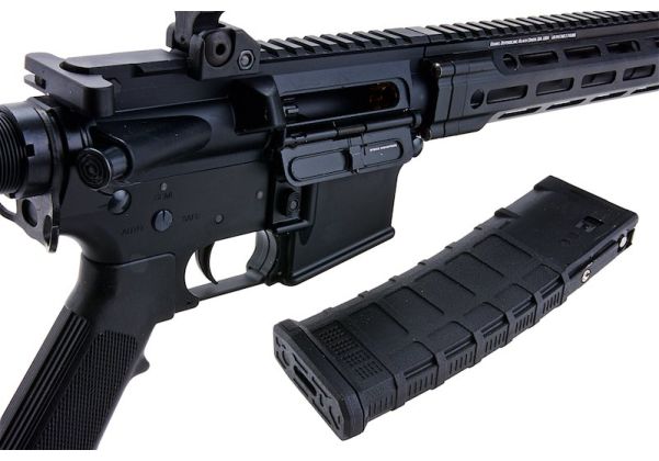 EMG DDM4 13.5インチ（MWSシステム）エアソフトM4 GBBライフル（ブラック）-AIRSOFT GOGO エアガン・サバゲー用品通販