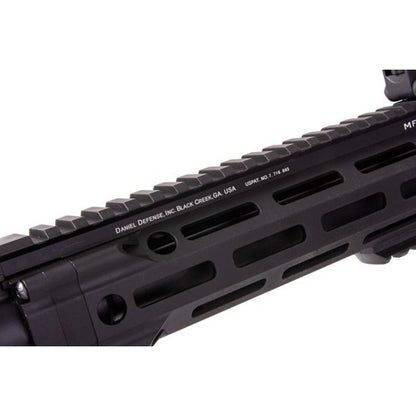 EMG DDM4 V7P AEG エアソフト ライフル (EDGE II ギアボックス、MICRO FET 使用) - ブラック (APS 製)-AIRSOFT GOGO エアガン・サバゲー用品通販
