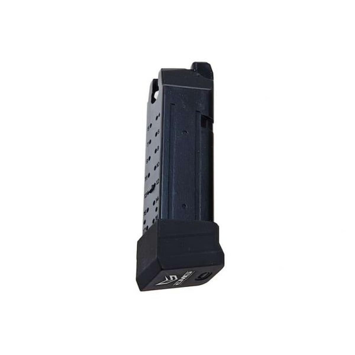 EMG F1 FIREARMS GBB ピストル グリーン ガス マガジン (23 ラウンド、APS 製) - ブラック-AIRSOFT GOGO エアガン・サバゲー用品通販