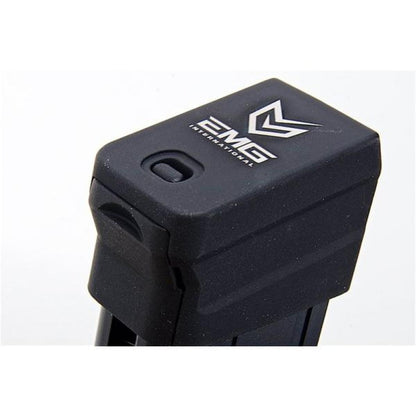 EMG F1 FIREARMS GBB ピストル グリーン ガス マガジン (23 ラウンド、APS 製) - ブラック-AIRSOFT GOGO エアガン・サバゲー用品通販