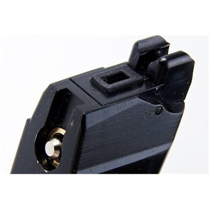 EMG F1 FIREARMS GBB ピストル グリーン ガス マガジン (23 ラウンド、APS 製) - ブラック-AIRSOFT GOGO エアガン・サバゲー用品通販