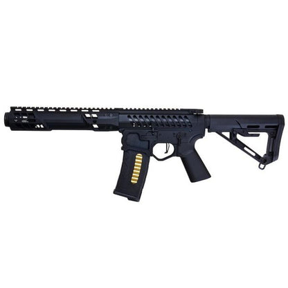 EMG F1 FIREARMS SBR C7M GBB エアソフト ライフル - ブラック (APS 製)-AIRSOFT GOGO エアガン・サバゲー用品通販