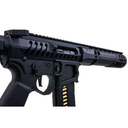 EMG F1 FIREARMS SBR C7M GBB エアソフト ライフル - ブラック (APS 製)-AIRSOFT GOGO エアガン・サバゲー用品通販