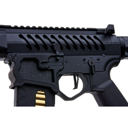 EMG F1 FIREARMS SBR C7M GBB エアソフト ライフル - ブラック (APS 製)-AIRSOFT GOGO エアガン・サバゲー用品通販