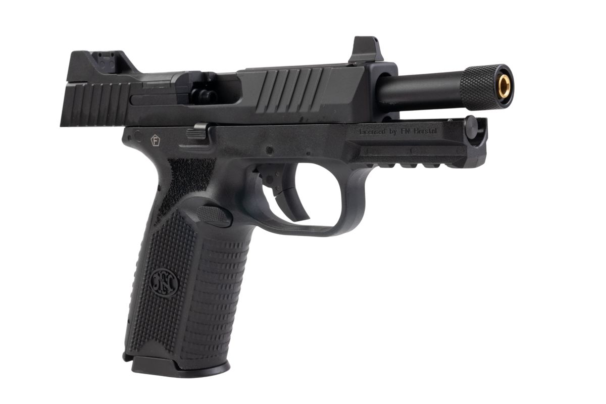 EMG FN Herstalライセンス取得済み FN 509 GBBエアソフトピストル - ブラック（Double Eagle製）-AIRSOFT GOGO エアガン・サバゲー用品通販