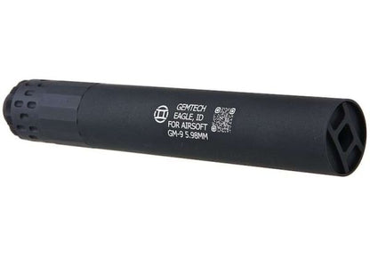 EMG Gemtech GM-9 ダミーサプレッサー（Socom Gearライセンス取得、Dytac製、14mm逆スクリュー、ブラック）-AIRSOFT GOGO エアガン・サバゲー用品通販