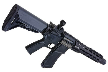 EMG GRIDLOK 11インチ ライトレイル エアソフト M4 AEGライフル（ブラック、Strike Industriesライセンス商品、King Arms製）-AIRSOFT GOGO エアガン・サバゲー用品通販