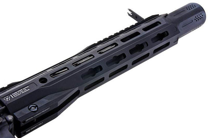 EMG GRIDLOK 11インチ ライトレイル エアソフト M4 AEGライフル（ブラック、Strike Industriesライセンス商品、King Arms製）-AIRSOFT GOGO エアガン・サバゲー用品通販