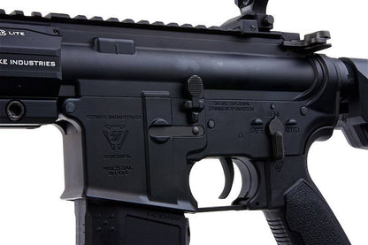 EMG GRIDLOK 11インチ ライトレイル エアソフト M4 AEGライフル（ブラック、Strike Industriesライセンス商品、King Arms製）-AIRSOFT GOGO エアガン・サバゲー用品通販