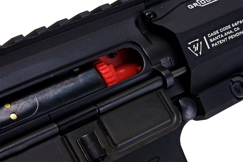 EMG GRIDLOK 15インチ ライトレイル エアソフト M4 AEGライフル（ブラック、Strike Industriesライセンス商品、King Arms製）-AIRSOFT GOGO エアガン・サバゲー用品通販
