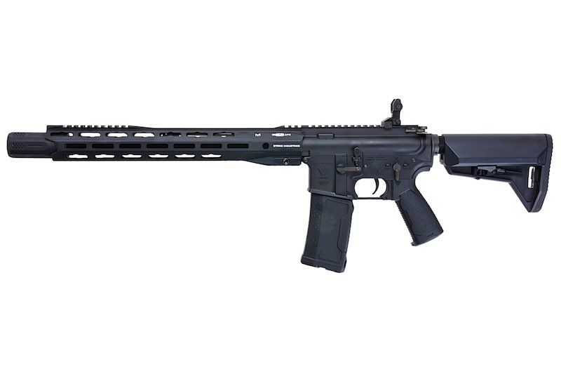 EMG GRIDLOK 15インチ ライトレイル エアソフト M4 AEGライフル（ブラック、Strike Industriesライセンス商品、King Arms製）-AIRSOFT GOGO エアガン・サバゲー用品通販