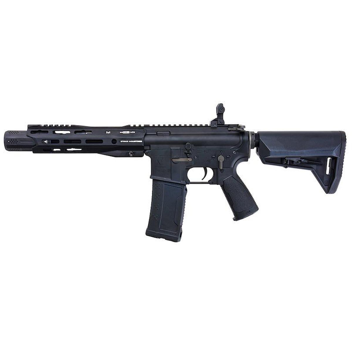 EMG GRIDLOK 8.5 インチ ライトレール AEG エアソフト ライフル (ブラック、ストライク インダストリーズ ライセンス、KING ARMS 製)-AIRSOFT GOGO エアガン・サバゲー用品通販