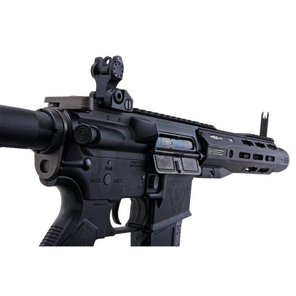 EMG GRIDLOK 8.5 インチ ライトレール AEG エアソフト ライフル (ブラック、ストライク インダストリーズ ライセンス、KING ARMS 製)-AIRSOFT GOGO エアガン・サバゲー用品通販