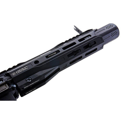 EMG GRIDLOK 8.5 インチ ライトレール AEG エアソフト ライフル (ブラック、ストライク インダストリーズ ライセンス、KING ARMS 製)-AIRSOFT GOGO エアガン・サバゲー用品通販