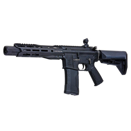 EMG GRIDLOK 8.5 インチ ライトレール AEG エアソフト ライフル (ブラック、ストライク インダストリーズ ライセンス、KING ARMS 製)-AIRSOFT GOGO エアガン・サバゲー用品通販