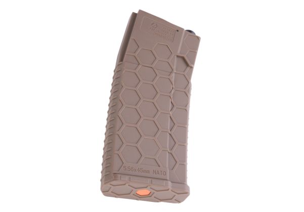 EMG Hexmag エアソフト ポリマー AEG マガジン (230発、DE、Dytac 製)-AIRSOFT GOGO エアガン・サバゲー用品通販