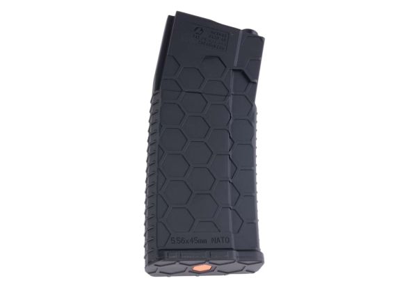 EMG Hexmag エアソフト用ポリマー製電動ガンマガジン（230発装填、ブラック、Dytac製）-AIRSOFT GOGO エアガン・サバゲー用品通販