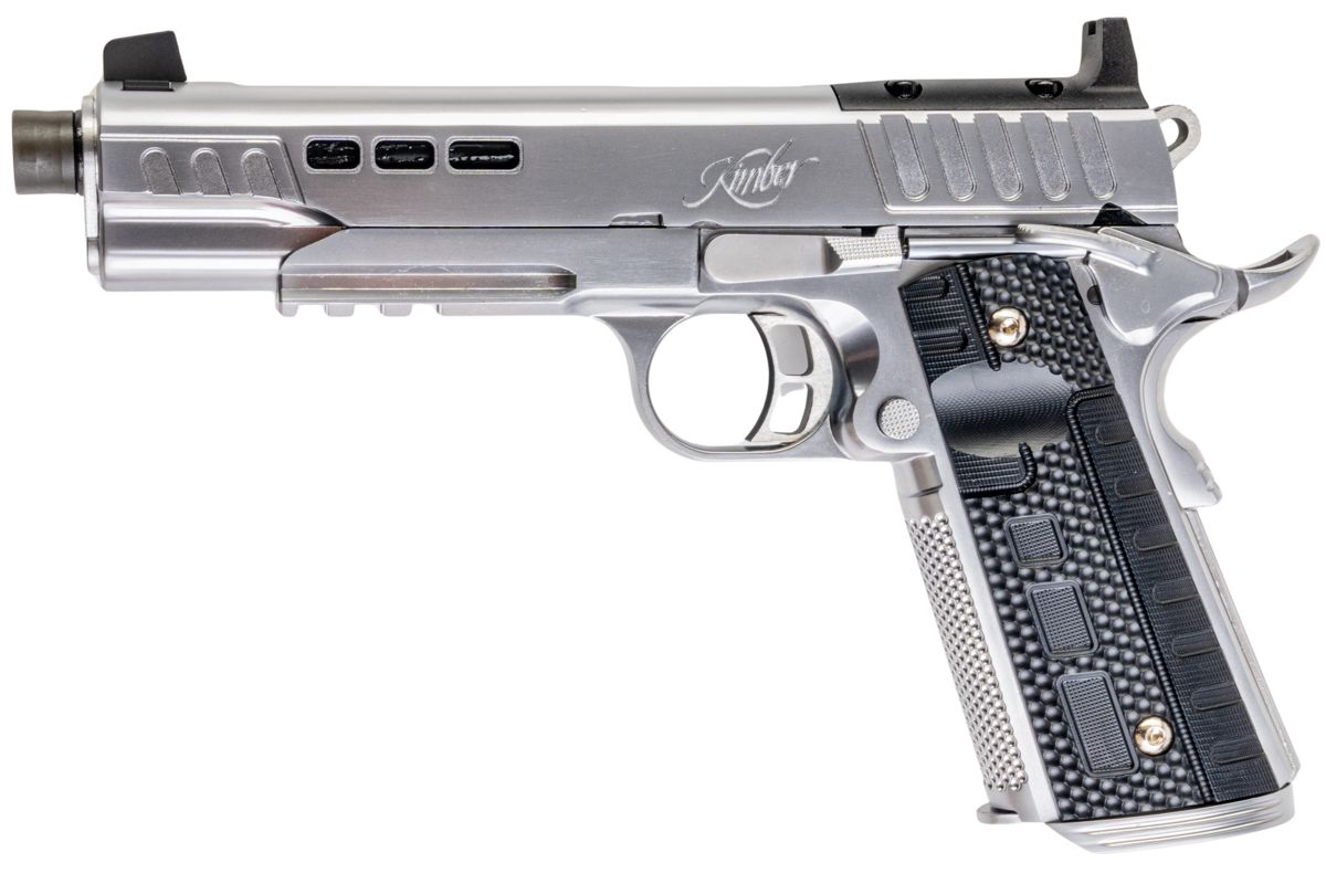 EMG キンバー 1911 ラピード アイス GBB エアソフトピストル - 銀(ぎん) (RMR Ver.、スタンダード) (AW Custom製)-AIRSOFT GOGO エアガン・サバゲー用品通販