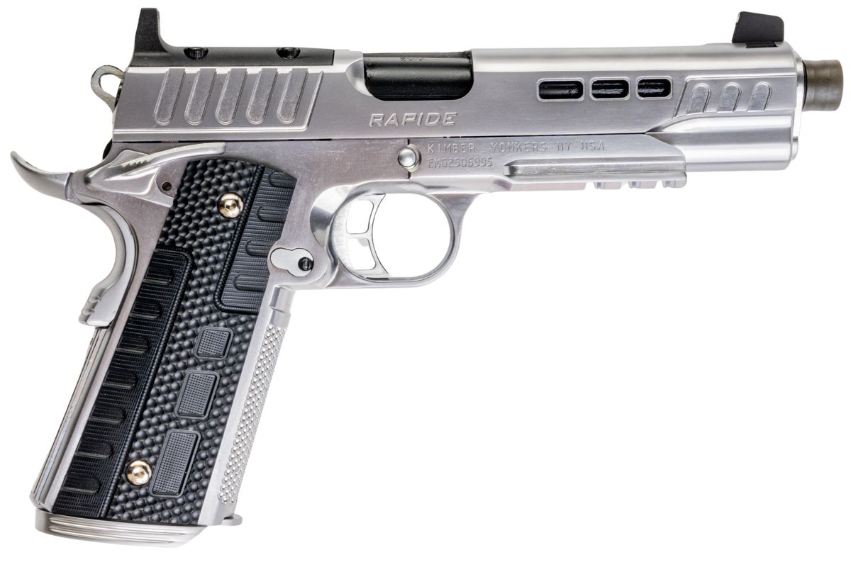 EMG キンバー 1911 ラピード アイス GBB エアソフトピストル - 銀(ぎん) (RMR Ver.、スタンダード) (AW Custom製)-AIRSOFT GOGO エアガン・サバゲー用品通販