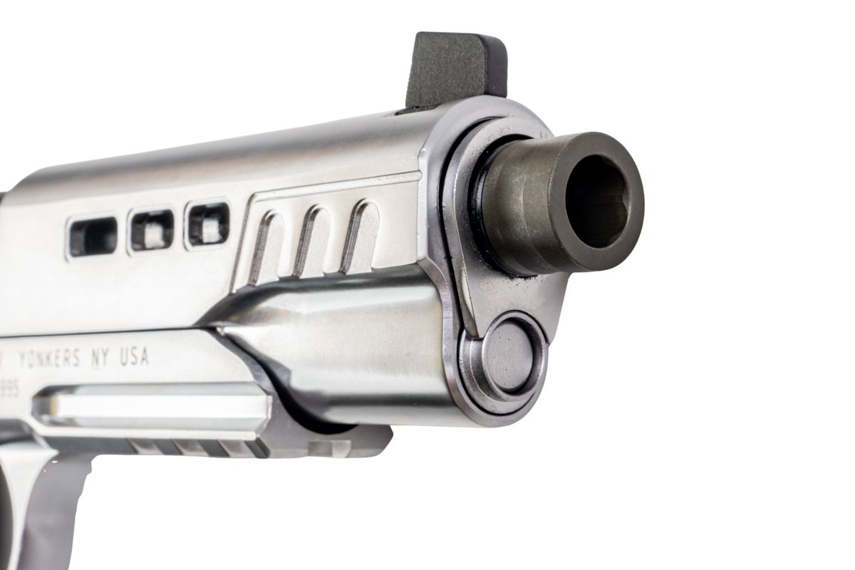 EMG キンバー 1911 ラピード アイス GBB エアソフトピストル - 銀(ぎん) (RMR Ver.、スタンダード) (AW Custom製)-AIRSOFT GOGO エアガン・サバゲー用品通販