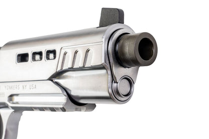 EMG キンバー 1911 ラピード アイス GBB エアソフトピストル - 銀(ぎん) (RMR Ver.、スタンダード) (AW Custom製)-AIRSOFT GOGO エアガン・サバゲー用品通販