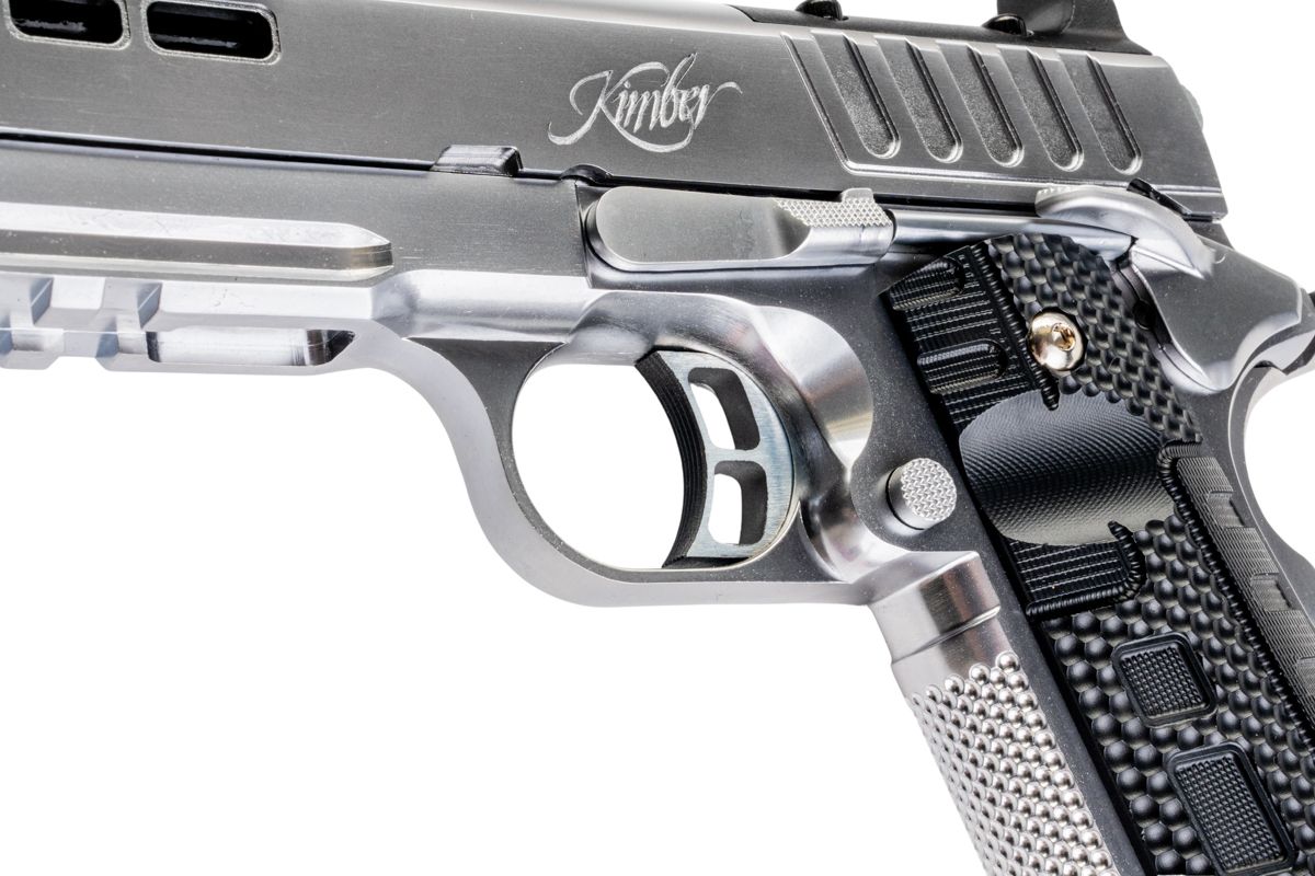 EMG キンバー 1911 ラピード アイス GBB エアソフトピストル - 銀(ぎん) (RMR Ver.、スタンダード) (AW Custom製)-AIRSOFT GOGO エアガン・サバゲー用品通販